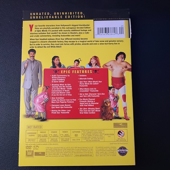 Epic Movie DVD, Widescreen - Picture 2 of 3